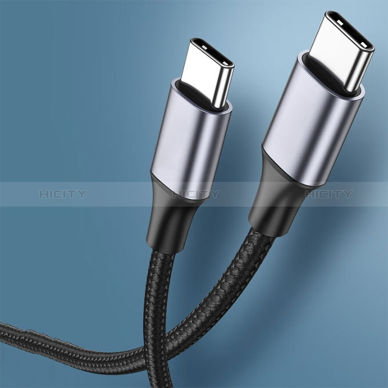 Cavo Type-C USB-C a Type-C USB-C 60W Grigio Scuro