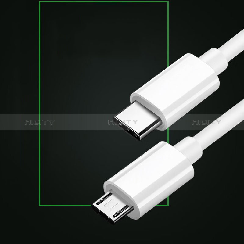 Cavo USB 2.0 Android Universale 2A H02 per Apple iPhone 15 Plus Bianco