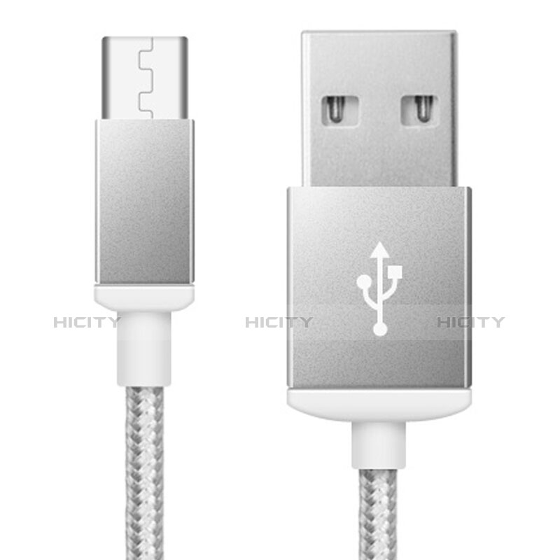 Cavo USB 2.0 Android Universale A02 Argento