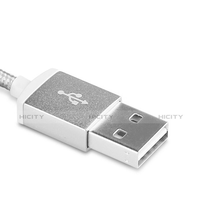 Cavo USB 2.0 Android Universale A02 Argento