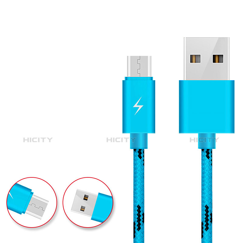 Cavo USB 2.0 Android Universale A03 Cielo Blu