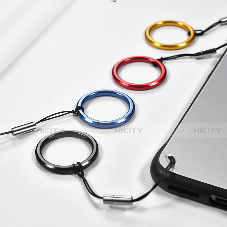 Cover Crystal Trasparente Rigida Cover con Magnetico Anello Supporto per Apple iPhone 13 Mini
