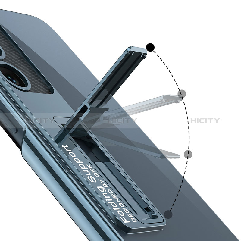 Cover Crystal Trasparente Rigida Cover con Supporto AC1 per Samsung Galaxy S21 5G