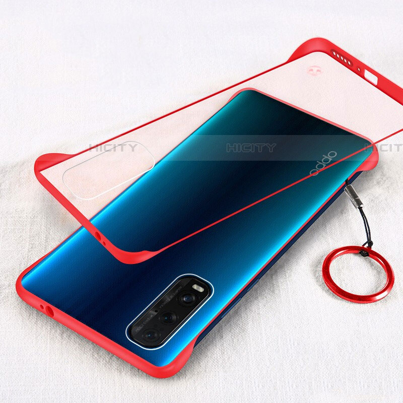 Cover Crystal Trasparente Rigida Cover H01 per Oppo Find X2