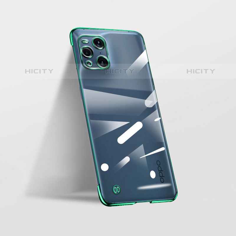 Cover Crystal Trasparente Rigida Cover H01 per Oppo Find X3 Pro 5G