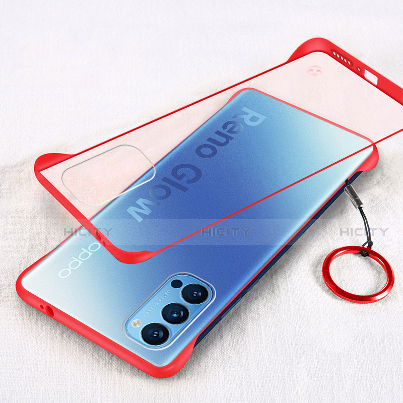 Cover Crystal Trasparente Rigida Cover H01 per Oppo Reno4 Pro 5G