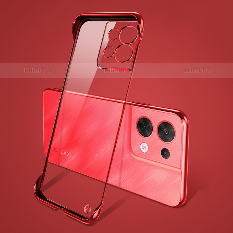 Cover Crystal Trasparente Rigida Cover H01 per Oppo Reno8 Pro 5G