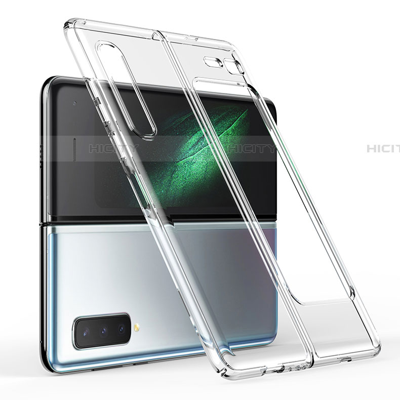 Cover Crystal Trasparente Rigida Cover H01 per Samsung Galaxy Fold Chiaro