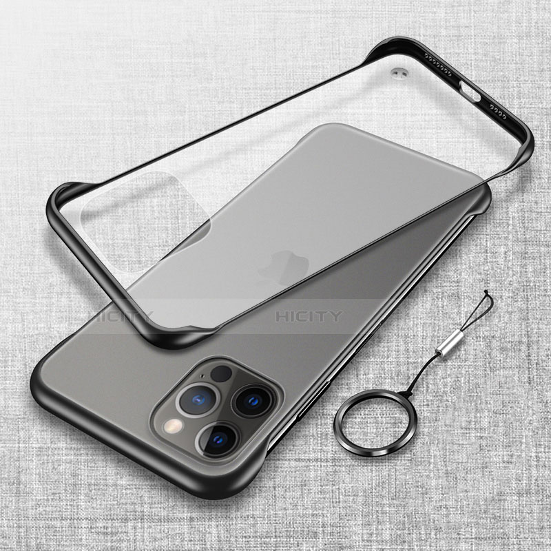 Cover Crystal Trasparente Rigida Cover H02 per Apple iPhone 13 Pro Nero