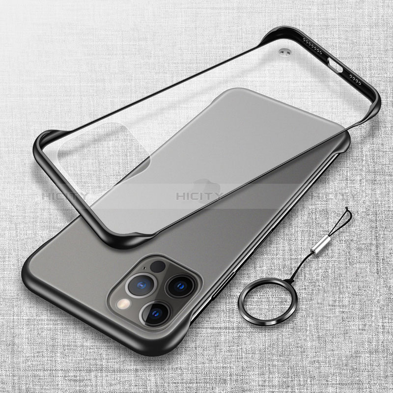 Cover Crystal Trasparente Rigida Cover H02 per Apple iPhone 14 Pro Max Nero