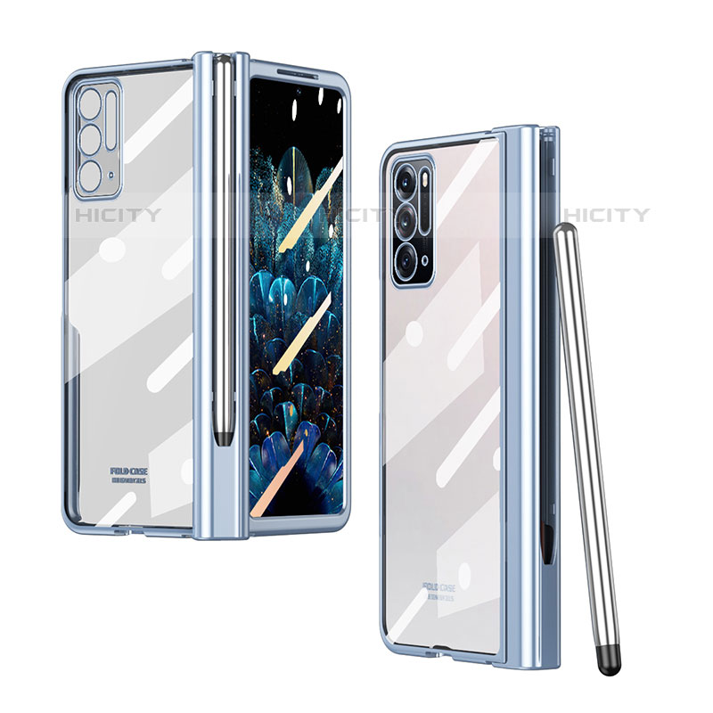 Cover Crystal Trasparente Rigida Cover H02 per Oppo Find N 5G