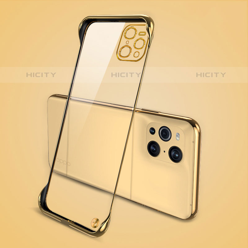 Cover Crystal Trasparente Rigida Cover H02 per Oppo Find X3 Pro 5G