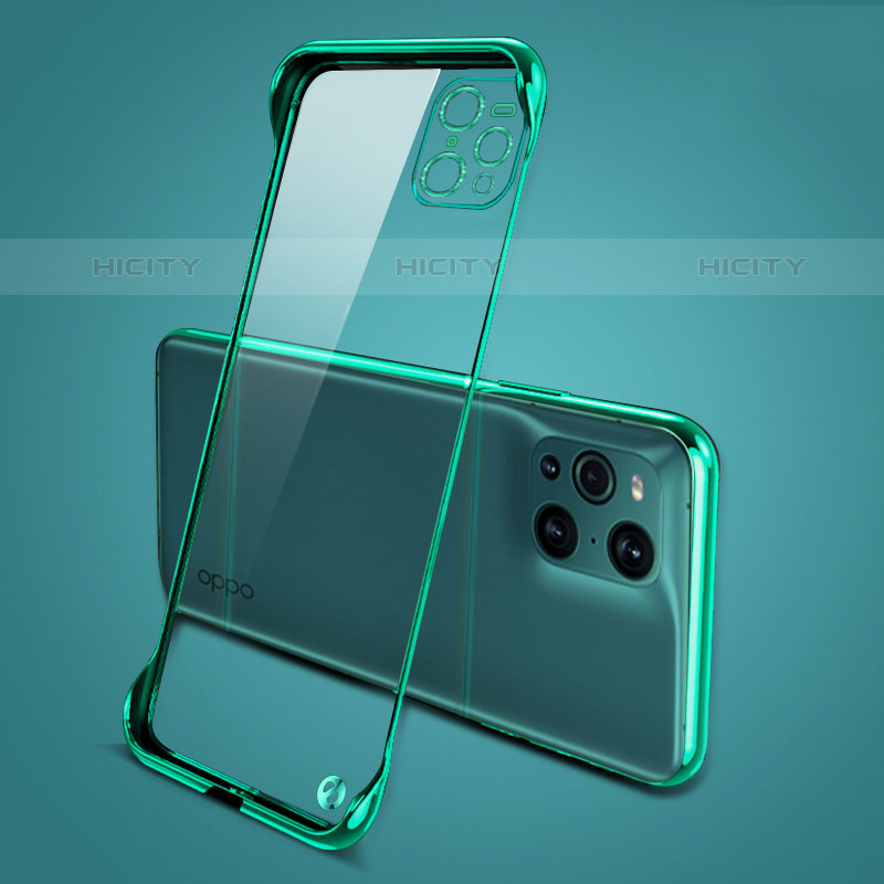 Cover Crystal Trasparente Rigida Cover H02 per Oppo Find X3 Pro 5G