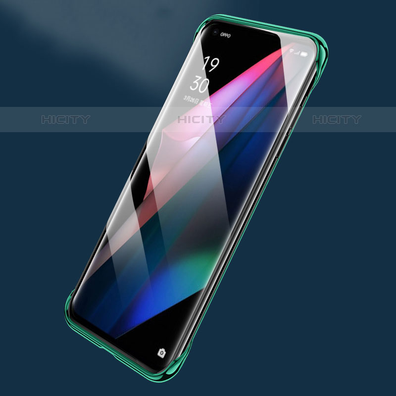 Cover Crystal Trasparente Rigida Cover H02 per Oppo Find X3 Pro 5G