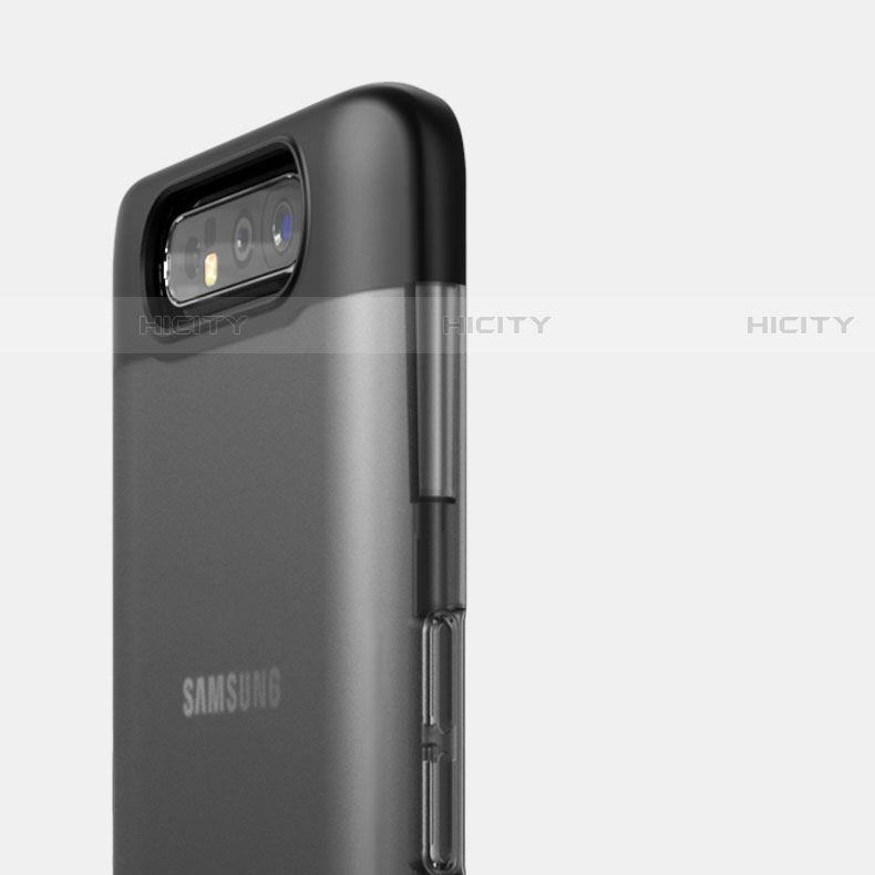Cover Crystal Trasparente Rigida Cover H02 per Samsung Galaxy A80