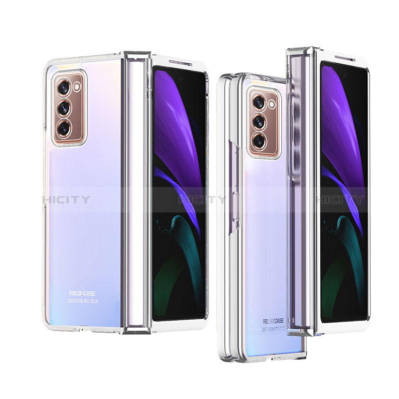 Cover Crystal Trasparente Rigida Cover H02 per Samsung Galaxy Z Fold2 5G