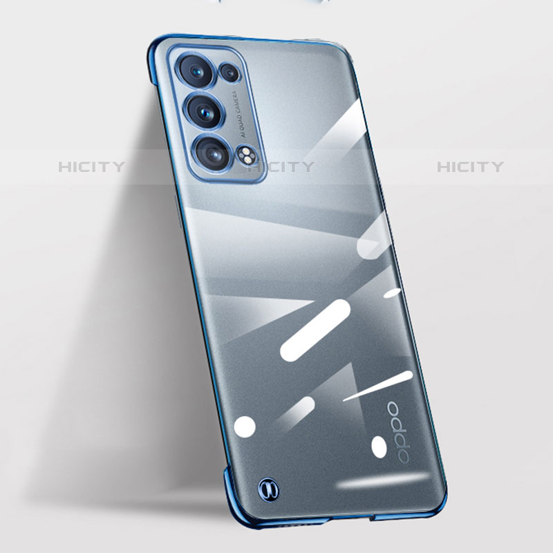 Cover Crystal Trasparente Rigida Cover H03 per Oppo Reno6 Pro 5G