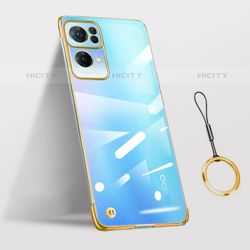 Cover Crystal Trasparente Rigida Cover H03 per Oppo Reno7 Pro 5G