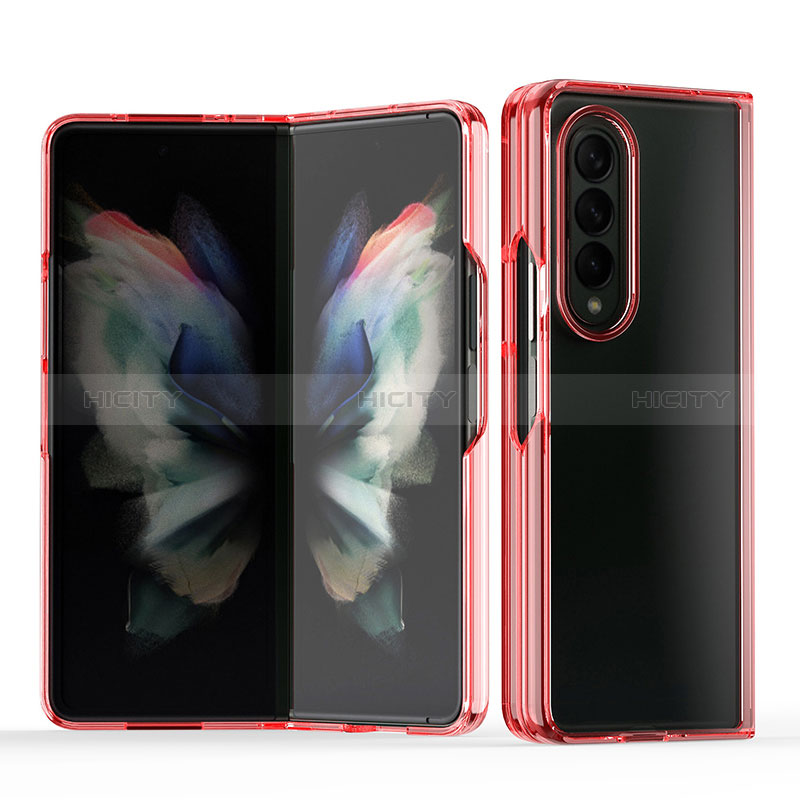 Cover Crystal Trasparente Rigida Cover H03 per Samsung Galaxy Z Fold3 5G