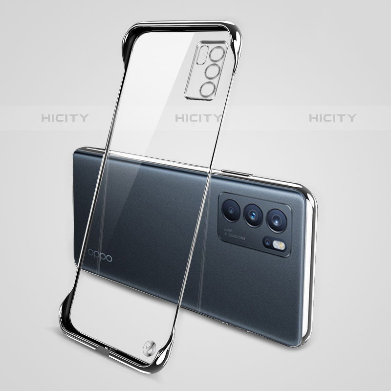 Cover Crystal Trasparente Rigida Cover H04 per Oppo Reno6 Pro 5G India