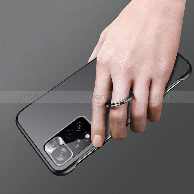 Cover Crystal Trasparente Rigida Cover H04 per Xiaomi Redmi Note 11 Pro+ Plus 5G