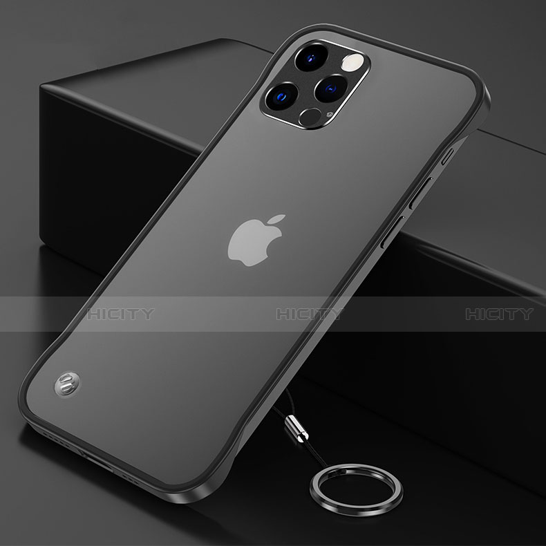 Cover Crystal Trasparente Rigida Cover H06 per Apple iPhone 13 Pro Max Nero