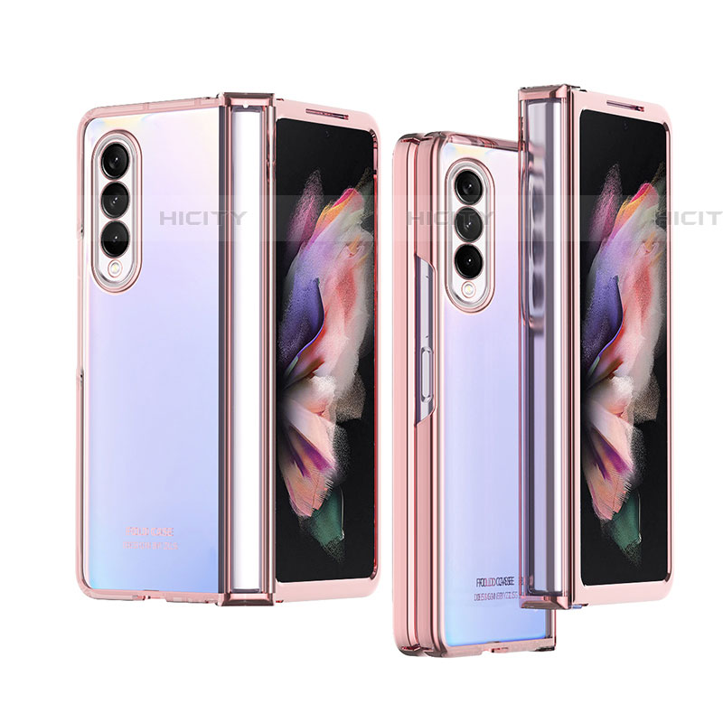 Cover Crystal Trasparente Rigida Cover H06 per Samsung Galaxy Z Fold4 5G