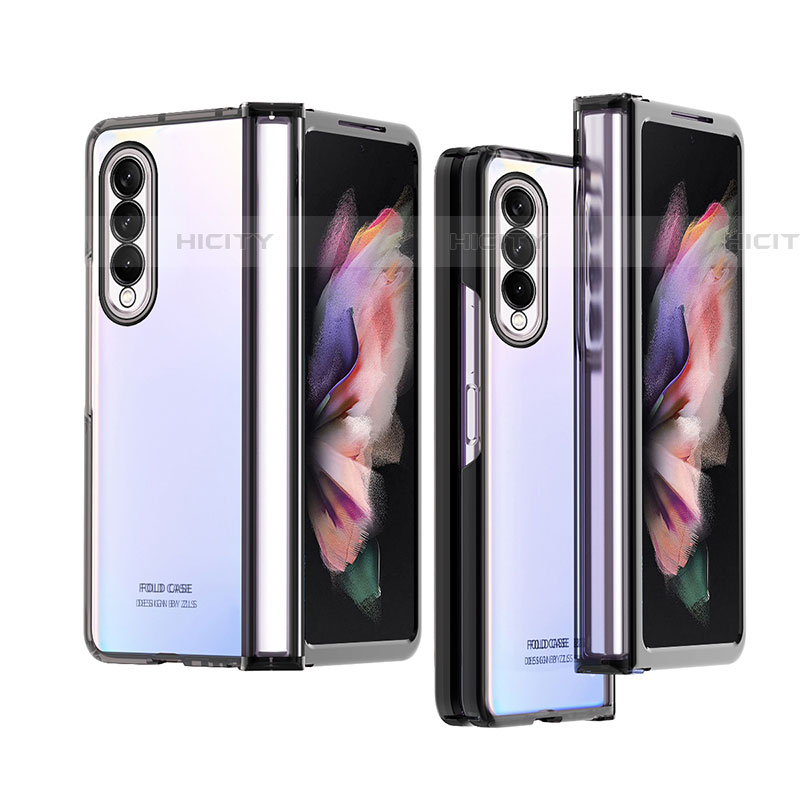 Cover Crystal Trasparente Rigida Cover H06 per Samsung Galaxy Z Fold4 5G