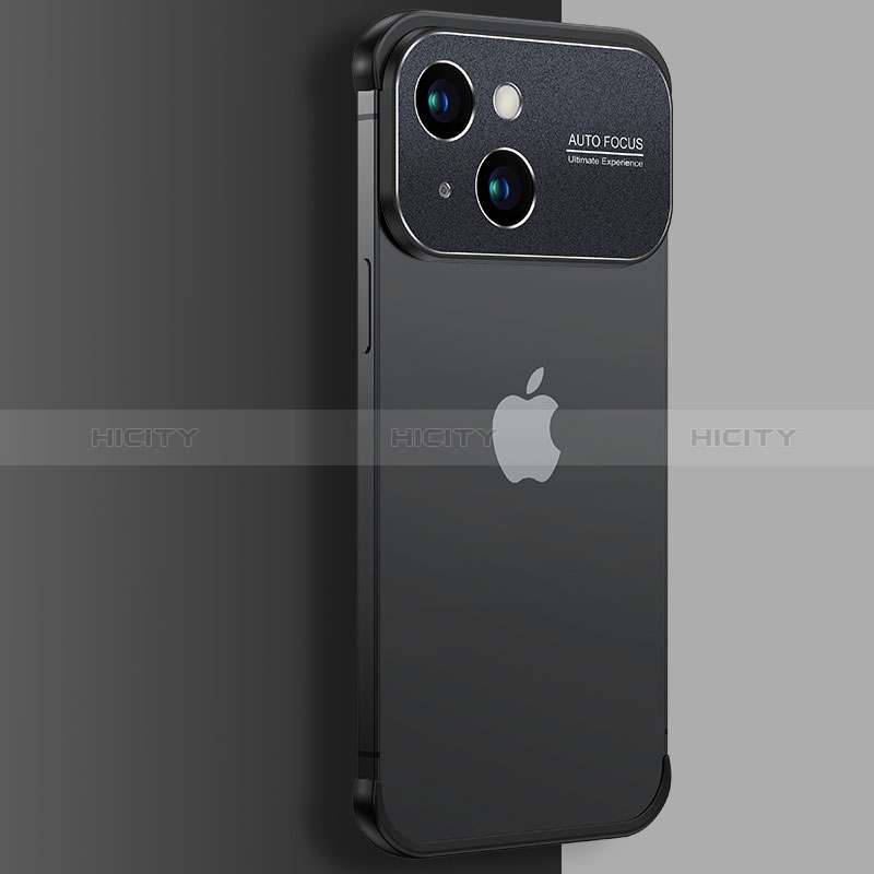 Cover Crystal Trasparente Rigida Cover QC3 per Apple iPhone 14 Plus Nero