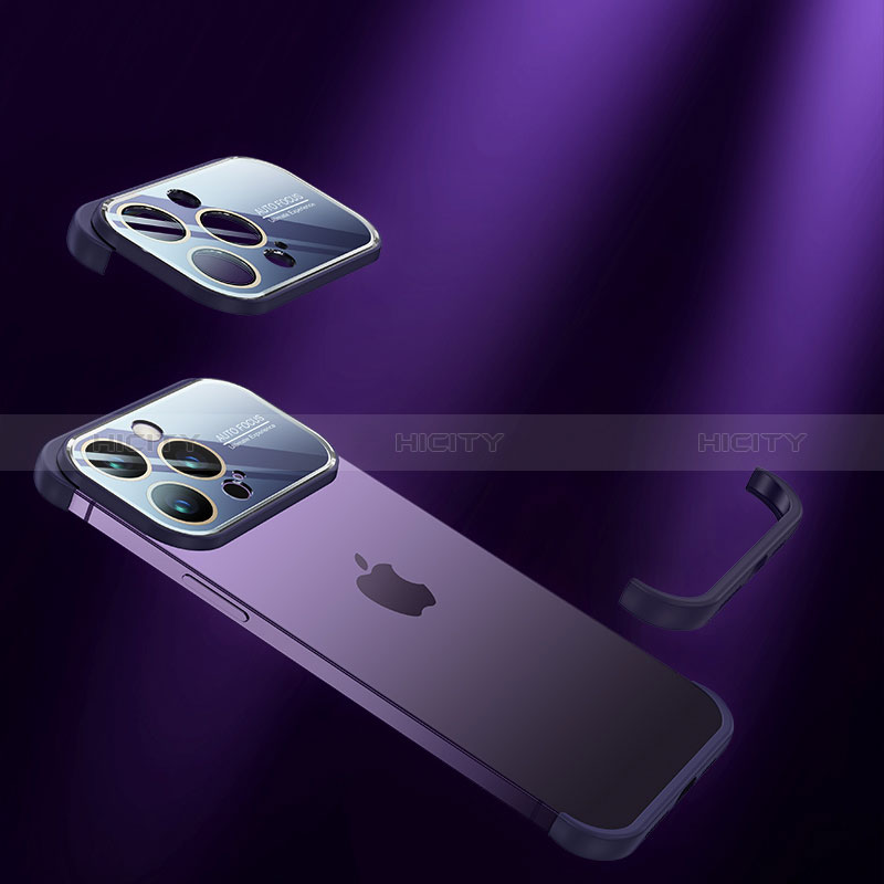 Cover Crystal Trasparente Rigida Cover QC4 per Apple iPhone 13 Pro