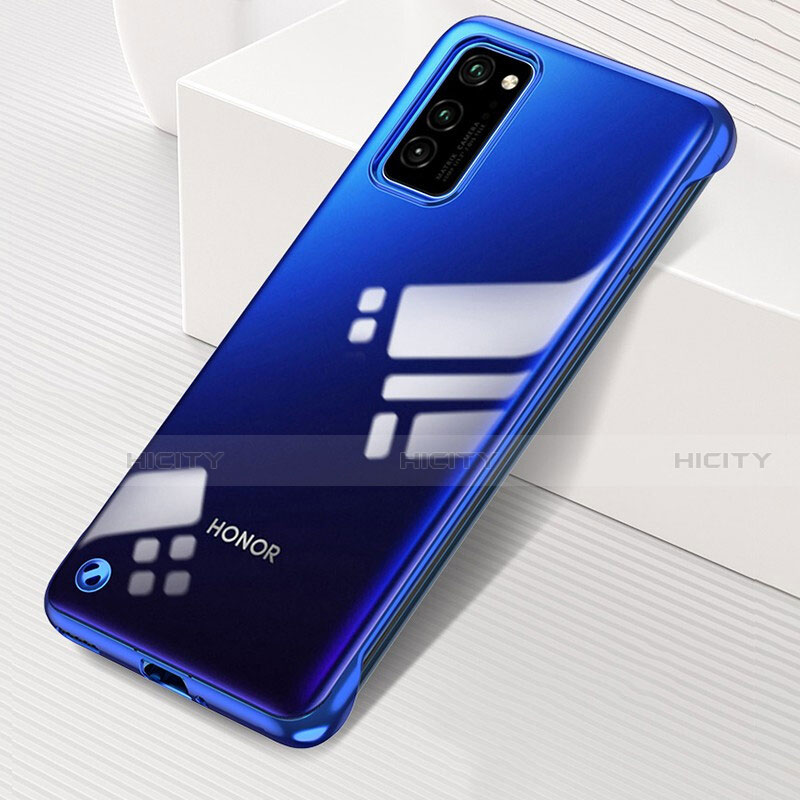 Cover Crystal Trasparente Rigida Cover S01 per Huawei Honor V30 5G Blu