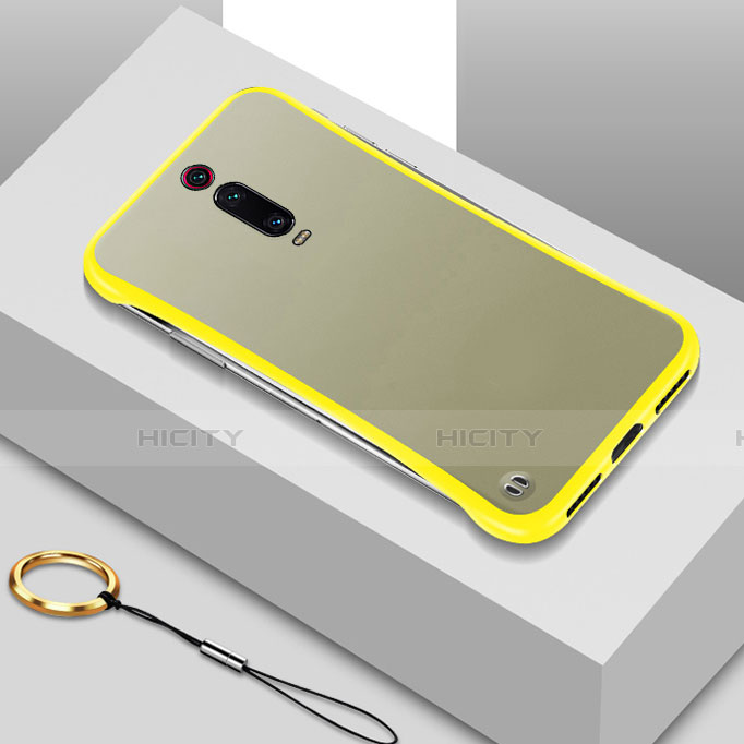 Cover Crystal Trasparente Rigida Cover S01 per Xiaomi Redmi K20 Giallo