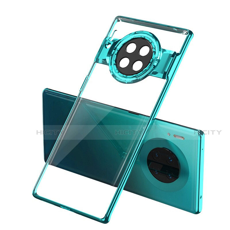 Cover Crystal Trasparente Rigida Cover S02 per Huawei Mate 30E Pro 5G Verde