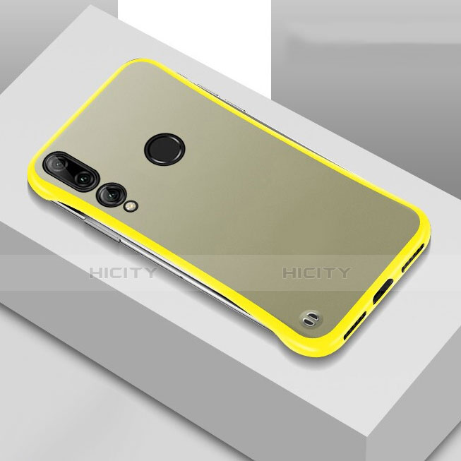 Cover Crystal Trasparente Rigida Cover S04 per Huawei Honor 20 Lite Giallo