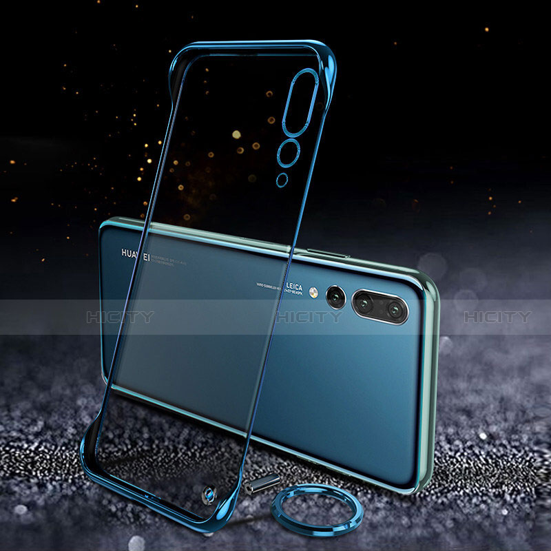 Cover Crystal Trasparente Rigida Cover S04 per Huawei P20 Pro