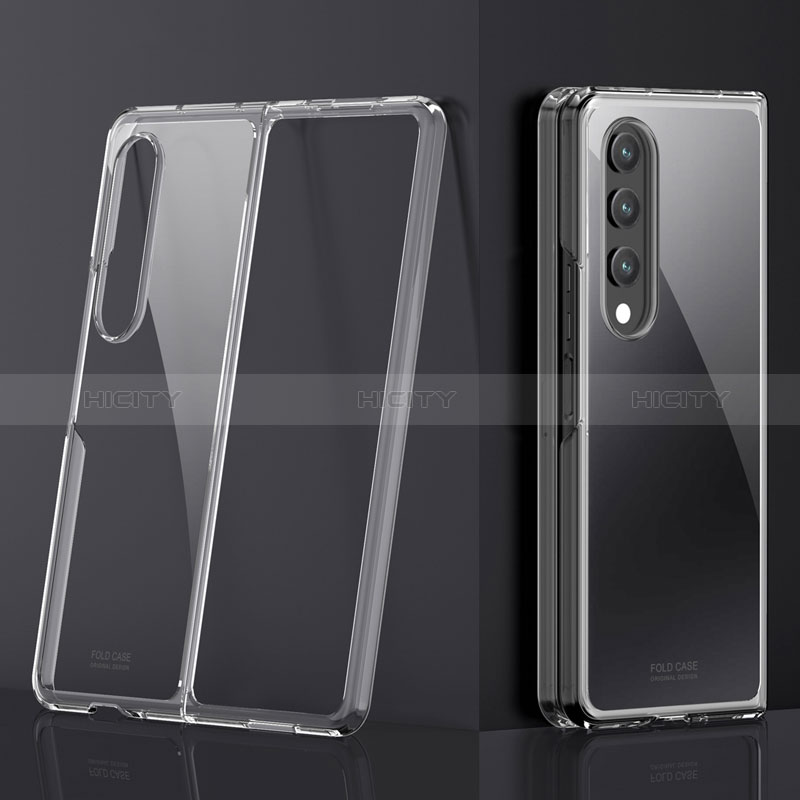 Cover Crystal Trasparente Rigida Cover Z01 per Samsung Galaxy Z Fold3 5G