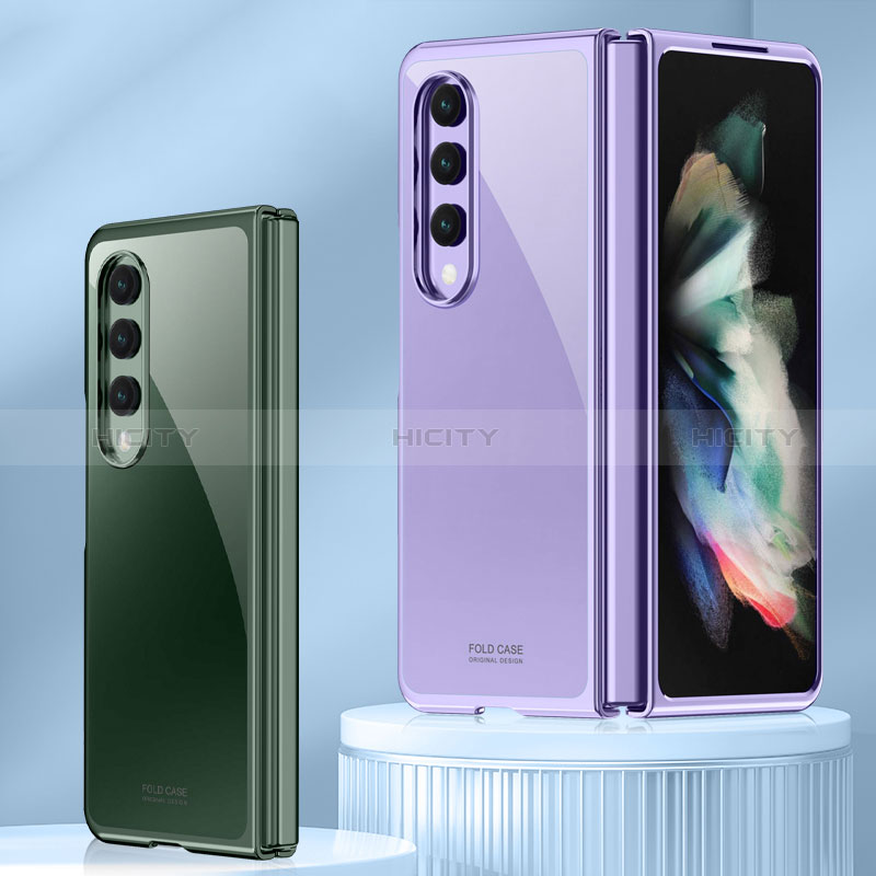 Cover Crystal Trasparente Rigida Cover Z01 per Samsung Galaxy Z Fold3 5G