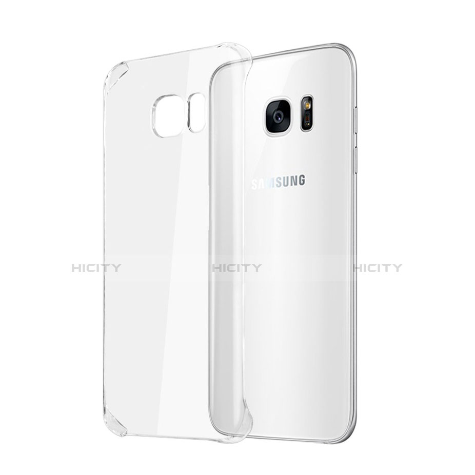 Cover Crystal Trasparente Rigida per Samsung Galaxy S7 Edge G935F Chiaro