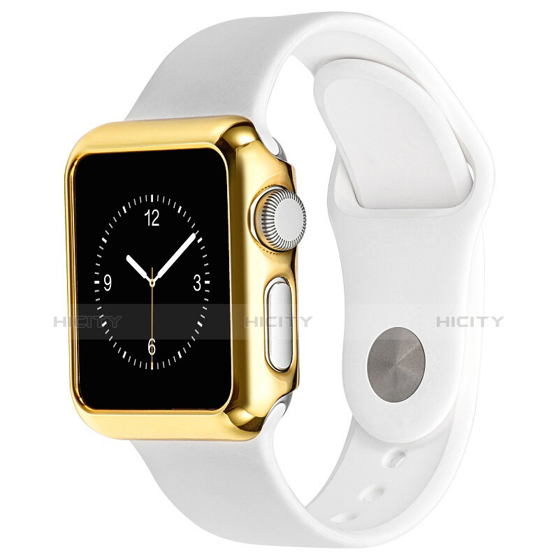 Cover Lusso Alluminio Laterale C03 per Apple iWatch 3 38mm Oro