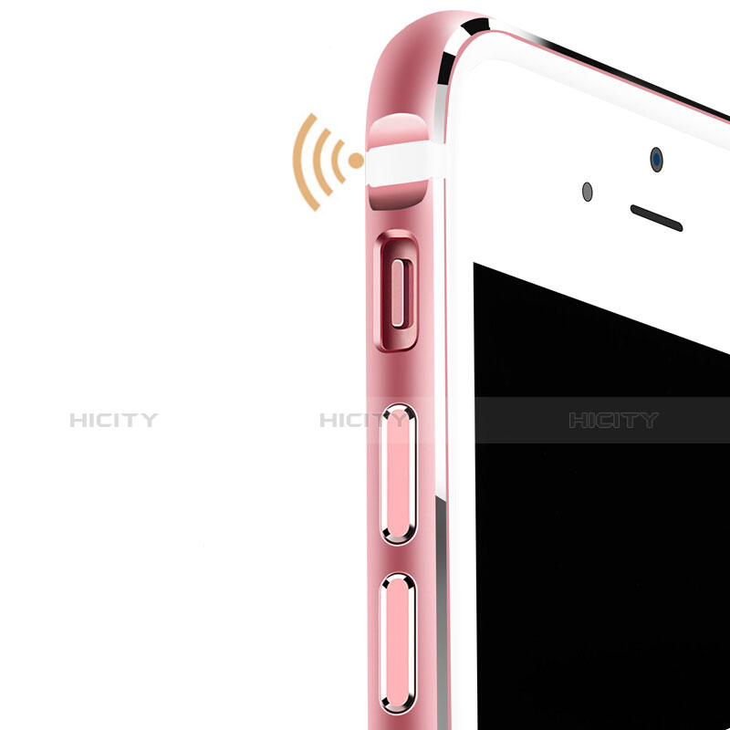 Cover Lusso Alluminio Laterale per Apple iPhone 8 Oro Rosa