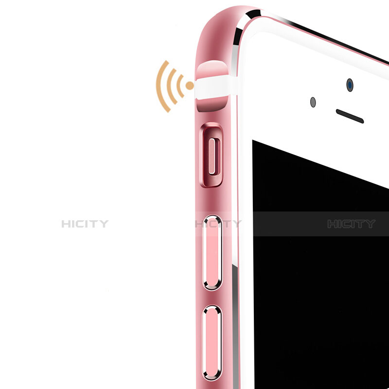Cover Lusso Alluminio Laterale per Apple iPhone SE (2020) Oro Rosa