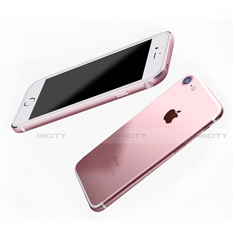 Cover Lusso Alluminio Laterale per Apple iPhone SE3 2022 Oro Rosa