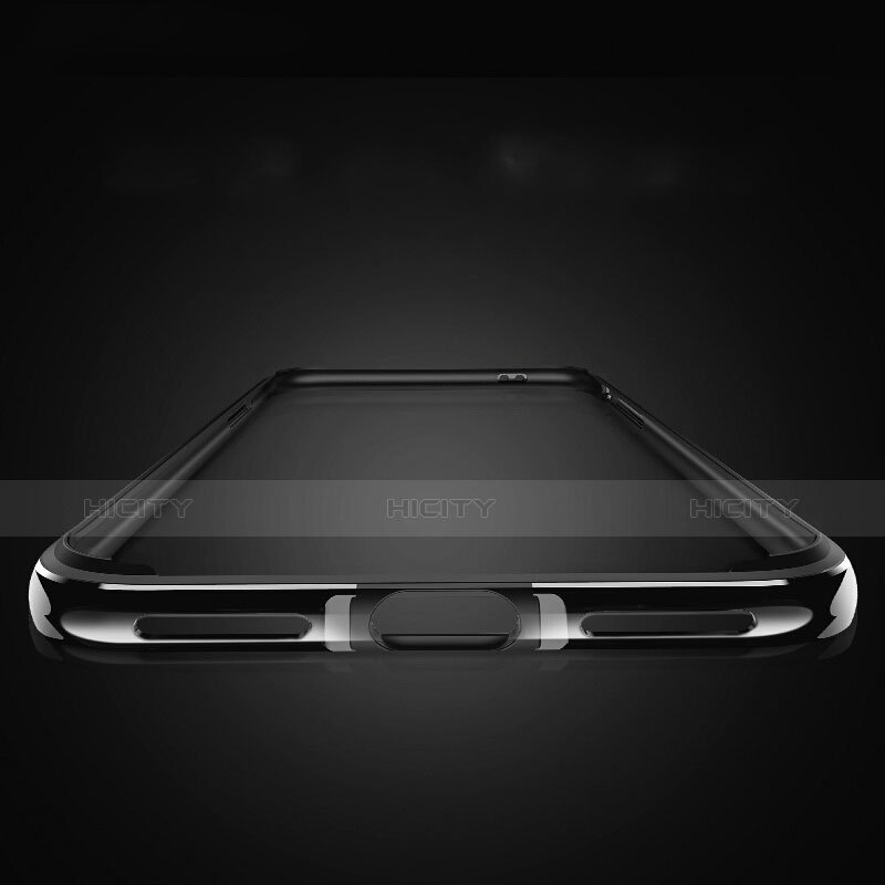 Cover Lusso Alluminio Laterale per Apple iPhone Xs Max Nero