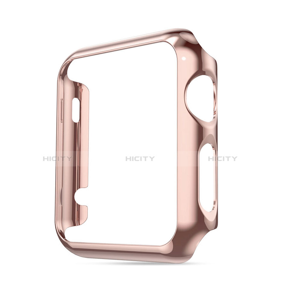 Cover Lusso Alluminio Laterale per Apple iWatch 2 42mm Rosa
