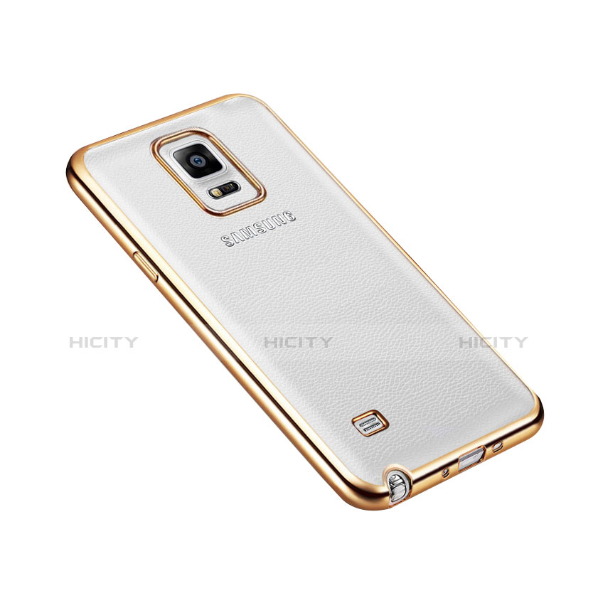 Cover Lusso Alluminio Laterale per Samsung Galaxy Note 4 SM-N910F Oro