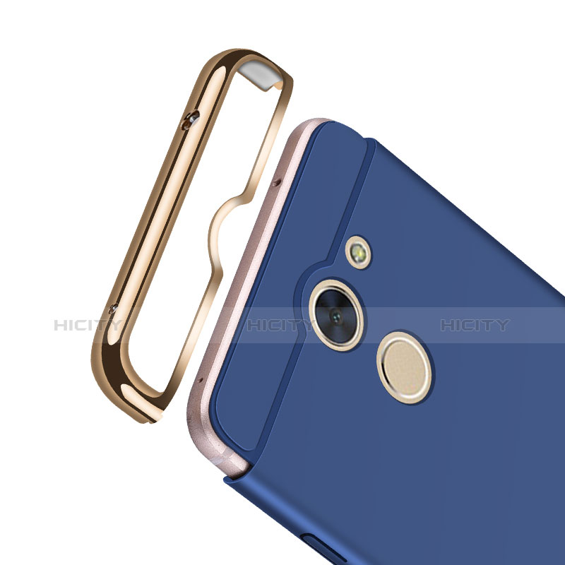 Cover Lusso Alluminio per Huawei Enjoy 7 Plus Blu