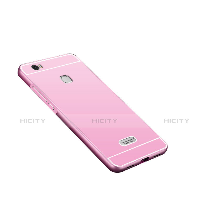 Cover Lusso Alluminio per Huawei Honor Note 8 Rosa