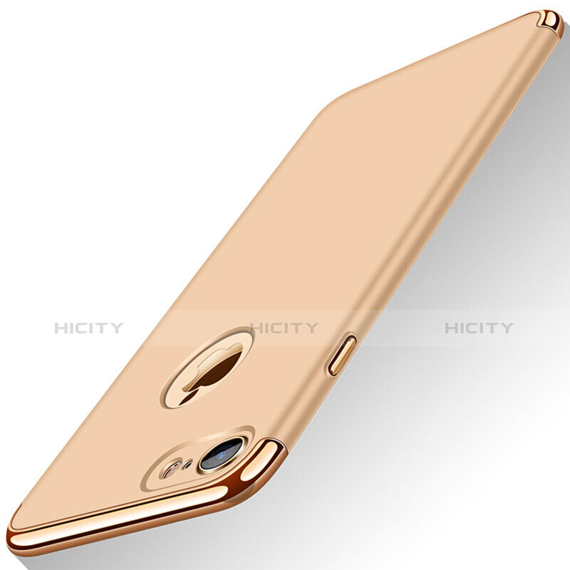 Cover Lusso Metallo Laterale e Plastica M01 per Apple iPhone 7 Oro