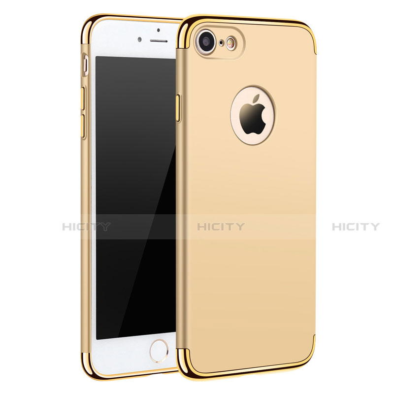 Cover Lusso Metallo Laterale e Plastica M01 per Apple iPhone SE (2020) Oro