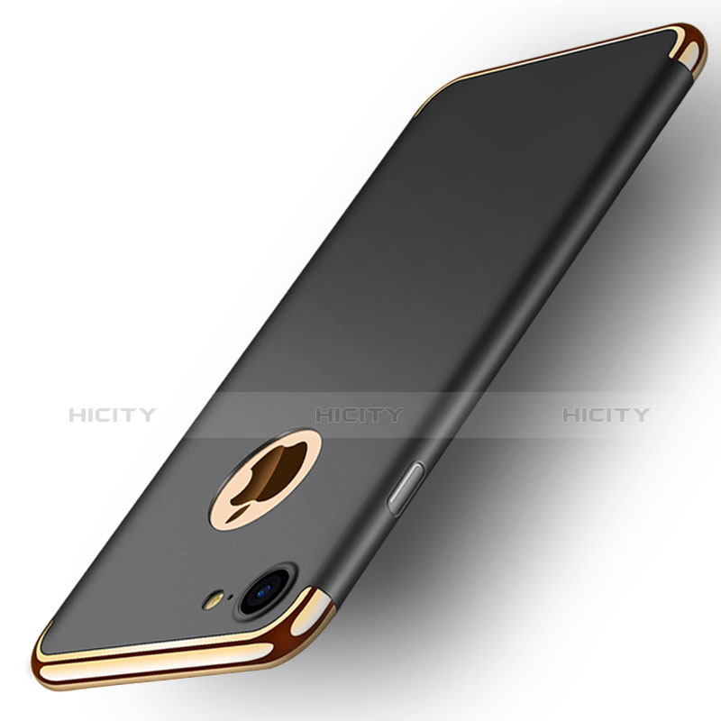 Cover Lusso Metallo Laterale e Plastica M02 per Apple iPhone 7 Nero